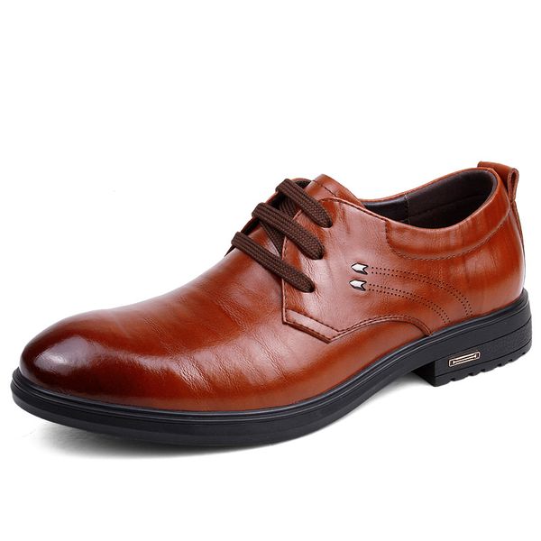 men dress shoes formal business work soft genuine leather pointed toe for man male men's oxford flatssize 2019 new, Black
men dress shoes formal business work soft genuine leather pointed toe for man male men's oxford flatssize 2019 new, Black