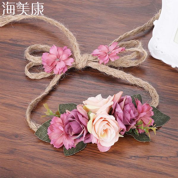haimeikang wedding flower headband vine garland rope headbands fairy wreath long hair accessories women bohemia bridal
haimeikang wedding flower headband vine garland rope headbands fairy wreath long hair accessories women bohemia bridal