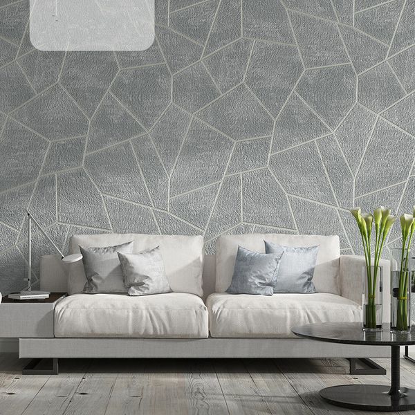 good quality nordic style 3d three-dimensional non-woven gray geometric graphics wallpaper living room tv background wall deerskin wallpaper
good quality nordic style 3d three-dimensional non-woven gray geometric graphics wallpaper living room tv background wall deerskin wallpaper