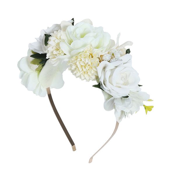 fabric hair flower crown headband boho bride floral wreath on head wedding hairband for women hair accessories
fabric hair flower crown headband boho bride floral wreath on head wedding hairband for women hair accessories