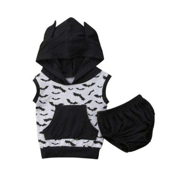 Emmababy HOT 2019 Newborn Baby Boy Bat Print Hooded Hoodie lucky child Sleeveless Tops Shorts Pants Outfits
Emmababy HOT 2019 Newborn Baby Boy Bat Print Hooded Hoodie lucky child Sleeveless Tops Shorts Pants Outfits