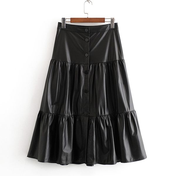 малина casual solid black mid теленок юбка женщина мода pu кожа юбки женщина элегантных оборки пуговица юбка женского ladies lf
малина casual solid black mid теленок юбка женщина мода pu кожа юбки женщина элегантных оборки пуговица юбка женского ladies lf