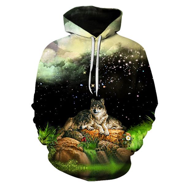 2019 new space galaxy wolf hoodie hoodies men women fashion spring autumn pullover sweatshirts sweat homme 3d tracksuit s-6xl, Black
2019 new space galaxy wolf hoodie hoodies men women fashion spring autumn pullover sweatshirts sweat homme 3d tracksuit s-6xl, Black
