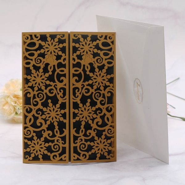 30pcs exquisite wedding invitation card & white envelope ceremony blessing whole set gradystion mourn anniversal supplies invitations cards, Black
30pcs exquisite wedding invitation card & white envelope ceremony blessing whole set gradystion mourn anniversal supplies invitations cards, Black