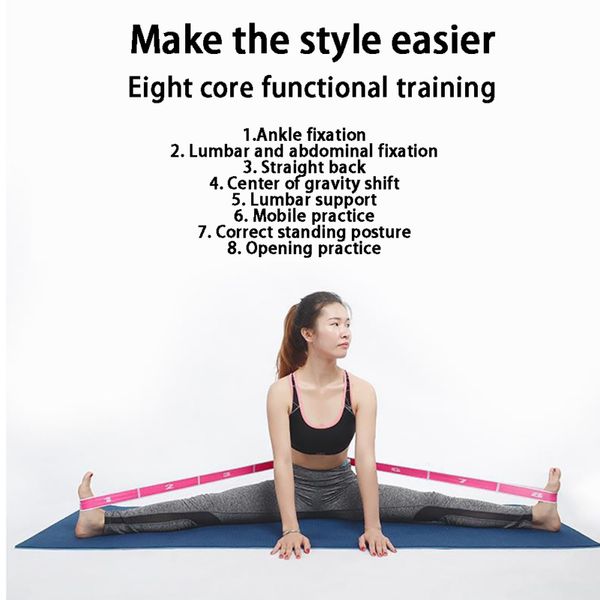 yoga pull strap belt polyester latex elastic stretching band loop yoga pilates fitness exercise resistance bands 668
yoga pull strap belt polyester latex elastic stretching band loop yoga pilates fitness exercise resistance bands 668
