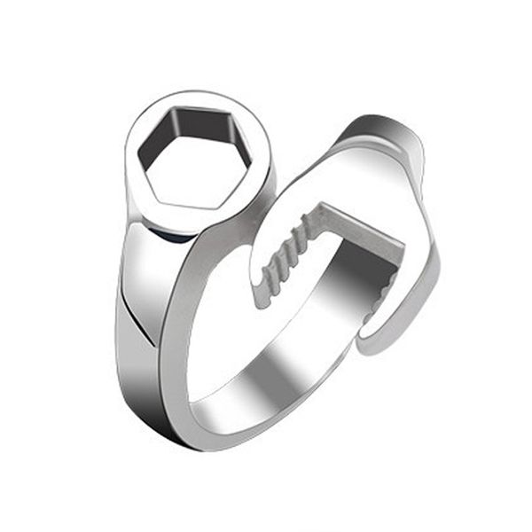 cluster rings mens wrench ring wholesale stainless steel gold silver big male accesories punk jewelry pride repair tool accessories, Golden;silver
cluster rings mens wrench ring wholesale stainless steel gold silver big male accesories punk jewelry pride repair tool accessories, Golden;silver