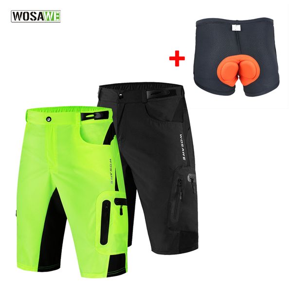 wosawe men mtb cycling shorts with 3d padded cycling underwear bicycle road mountain bike loose baggy outdoor downhill shorts, Black
wosawe men mtb cycling shorts with 3d padded cycling underwear bicycle road mountain bike loose baggy outdoor downhill shorts, Black