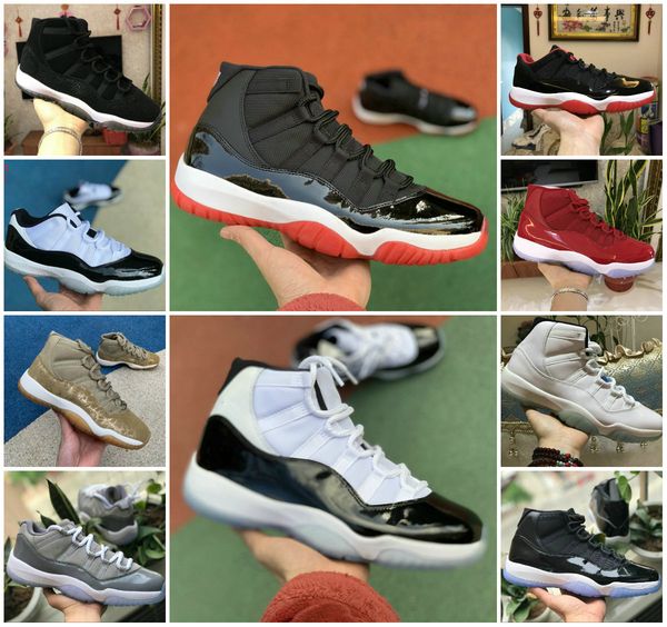 2020 new concord 45 11s men basketball shoes snake navy low light bone pink platinum tint space jam 11 designer neutral olive sport trainer, Black
2020 new concord 45 11s men basketball shoes snake navy low light bone pink platinum tint space jam 11 designer neutral olive sport trainer, Black