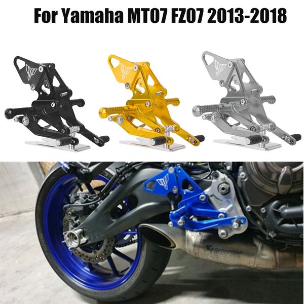 for mt07 fz07 mt-07 fz-07 mt fz 07 2013 2014 2015 2016 2017 2018 cnc motorcycle rearset rear set foot pegs pedal footrest 
for mt07 fz07 mt-07 fz-07 mt fz 07 2013 2014 2015 2016 2017 2018 cnc motorcycle rearset rear set foot pegs pedal footrest