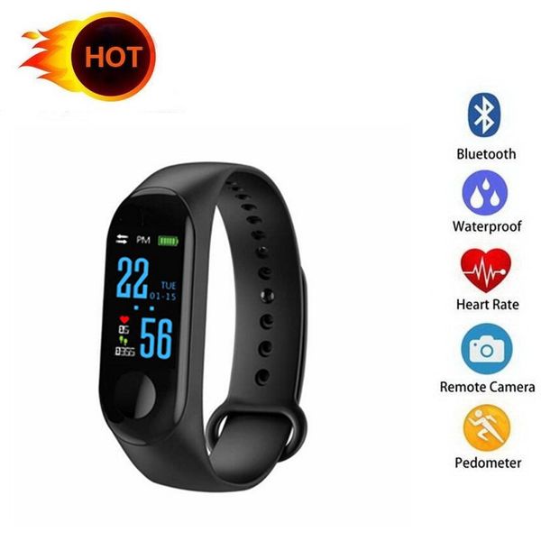 fitness smart bracelet for fitness tracker m3 smart watch with real heart rate for apple android cellphones with retail box
fitness smart bracelet for fitness tracker m3 smart watch with real heart rate for apple android cellphones with retail box