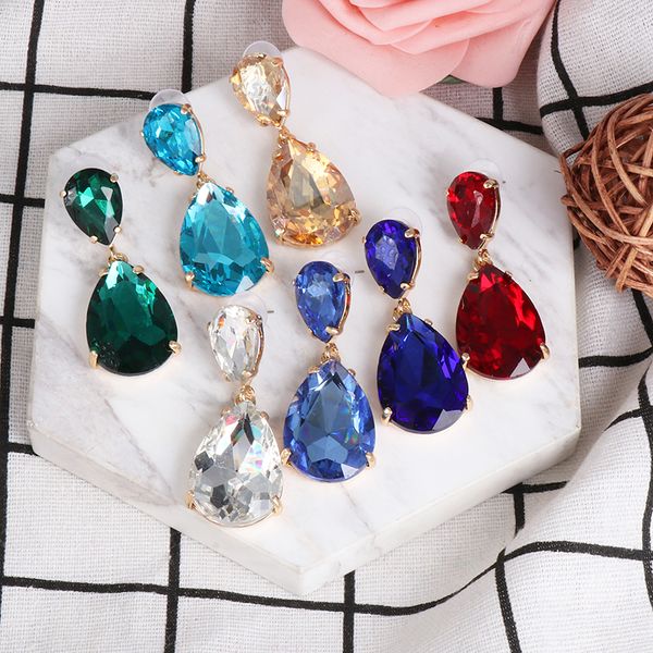 jujia good quality crystal drop earrings women crystal vintage statement earrings for women jewelry 2019 double eleven, Silver
jujia good quality crystal drop earrings women crystal vintage statement earrings for women jewelry 2019 double eleven, Silver