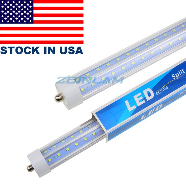 t8 8ft led tube light, 72w single pin fa8 lamps, 6000k cold white, fluorescent bulb replacement, clear cover, dual-ended power
t8 8ft led tube light, 72w single pin fa8 lamps, 6000k cold white, fluorescent bulb replacement, clear cover, dual-ended power