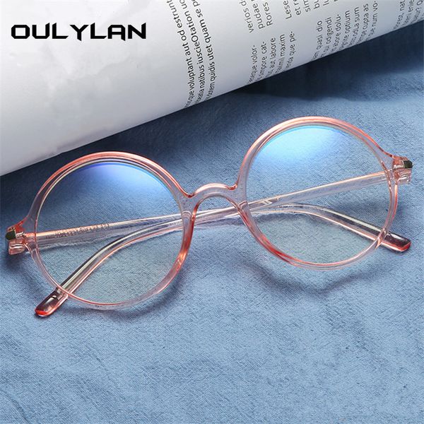 oulylan transparent glasses frames women men round eyeglasses frame pink blue black optical spectacles
oulylan transparent glasses frames women men round eyeglasses frame pink blue black optical spectacles