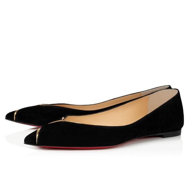 дорогие женщины острым носом балетки red bottom плоский слип-on ballet black leather sexy ladies walking sapato feminino с коробкой, eu35-43
дорогие женщины острым носом балетки red bottom плоский слип-on ballet black leather sexy ladies walking sapato feminino с коробкой, eu35-43