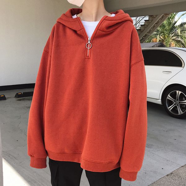 2019 spring zipper hoodie men male even hat pullover sweatshirts men's hoodies cotton casual long sleeve hooded clothes top, Black
2019 spring zipper hoodie men male even hat pullover sweatshirts men's hoodies cotton casual long sleeve hooded clothes top, Black