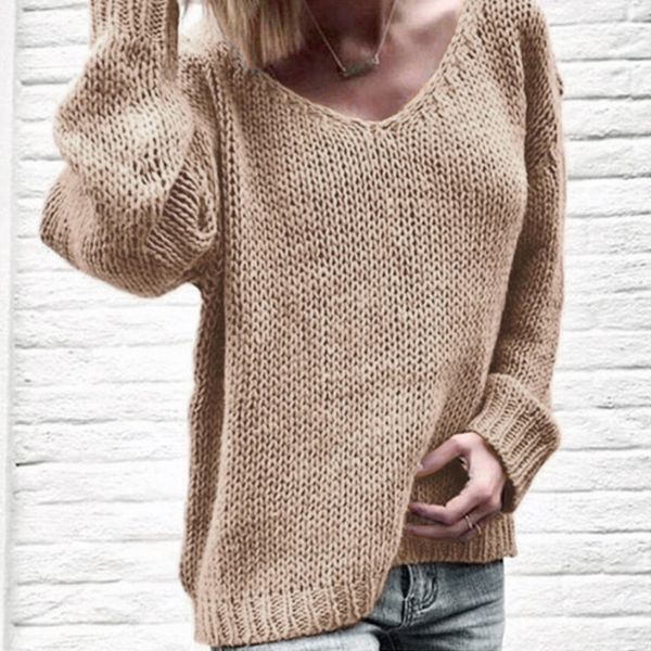 pull femme jumper fashion ladies full sleeve women knitting sweater solid v-neck pullover and jumper loose sweater, White;black
pull femme jumper fashion ladies full sleeve women knitting sweater solid v-neck pullover and jumper loose sweater, White;black