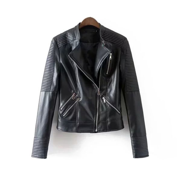 black women faux leather jackets 2019 spring-autumn chic moto-biker coats ladies slim street wear outerwear girls wild outfits
black women faux leather jackets 2019 spring-autumn chic moto-biker coats ladies slim street wear outerwear girls wild outfits