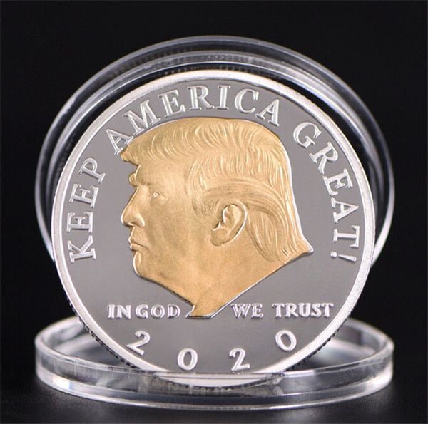 craft commemorative coins trump coin 2020 american 45th president donald gold silver metal badge token collection
craft commemorative coins trump coin 2020 american 45th president donald gold silver metal badge token collection
