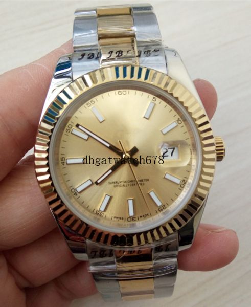 новые мужские наручные часы из нержавеющей стали и желтое золото datejust ii 116333 би цвет шампанского набора мужских автоматики спортивных, Slivery;brown
новые мужские наручные часы из нержавеющей стали и желтое золото datejust ii 116333 би цвет шампанского набора мужских автоматики спортивных, Slivery;brown
