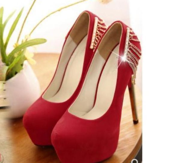 women's shoes in spring and autumn high fine heel round head waterproof table suede @asd600, Black
women's shoes in spring and autumn high fine heel round head waterproof table suede @asd600, Black