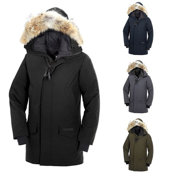 

2019 canada man goo e man langford parka new arrival ale men gu e chateau black navy gray down jacket winter coat parka ale