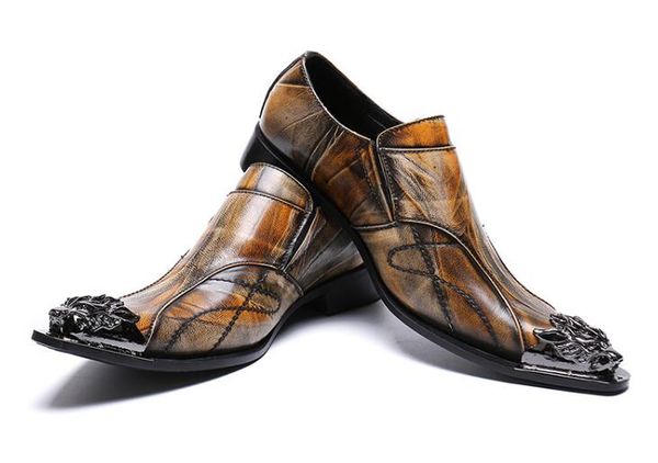 vintage metal pointed toe men's dress oxfords hairdresser shoes male formal leather shoes sapato social masculino, Black
vintage metal pointed toe men's dress oxfords hairdresser shoes male formal leather shoes sapato social masculino, Black