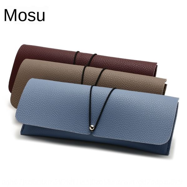 leather rubber band rubber band box black sun case plain glasses case glasses bag, Blue
leather rubber band rubber band box black sun case plain glasses case glasses bag, Blue