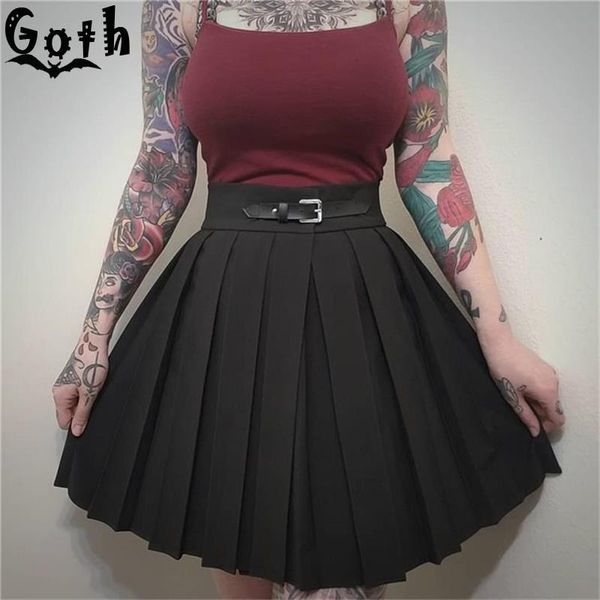 skirts women pleated harajuku solid black lattice high waist punk summer slim belt casual streetwear female short
skirts women pleated harajuku solid black lattice high waist punk summer slim belt casual streetwear female short