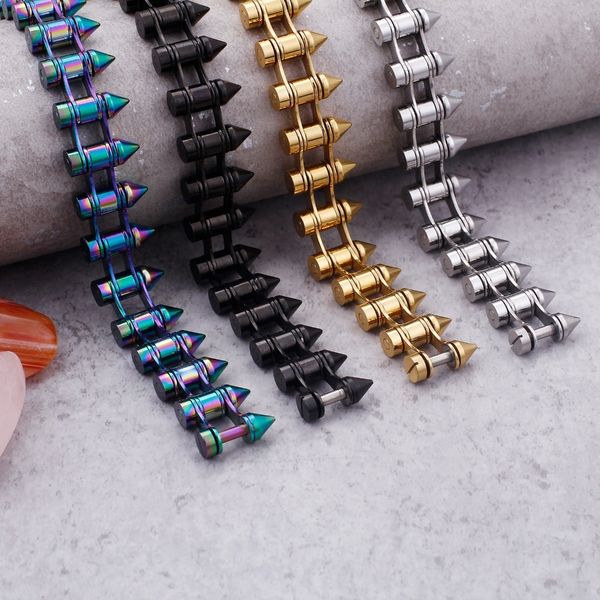 kalen stainless steel bullet bracelet for men gold/ black/ silver/ colorful 20mm width linking chain bracelet fashion jewelry, Golden;silver
kalen stainless steel bullet bracelet for men gold/ black/ silver/ colorful 20mm width linking chain bracelet fashion jewelry, Golden;silver