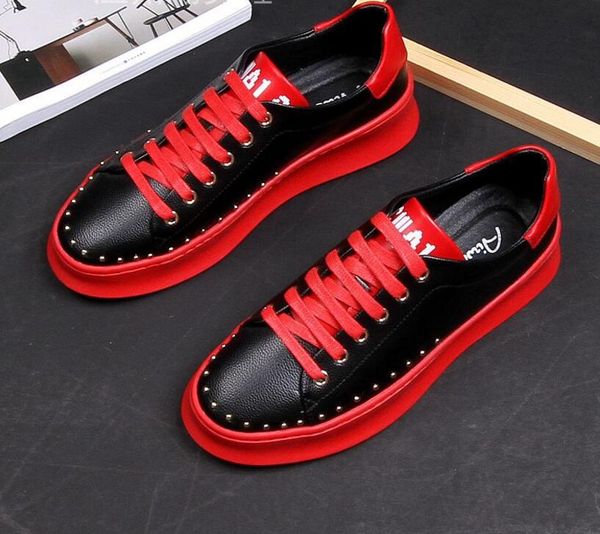 men fashion ankle shoes spring autumn rivets high ankle boots men sneakers street casual shoes, Black
men fashion ankle shoes spring autumn rivets high ankle boots men sneakers street casual shoes, Black