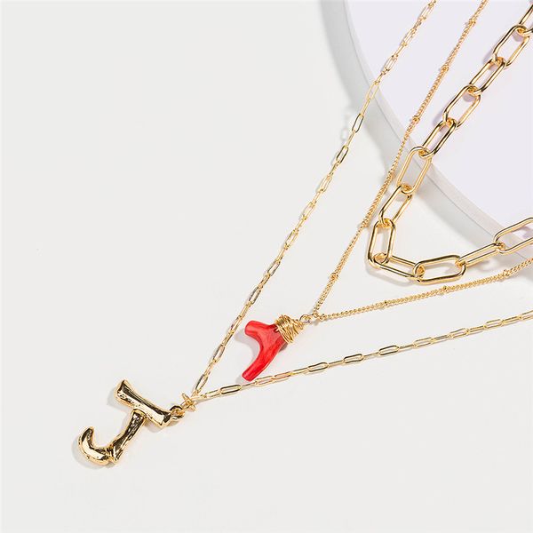 diy gold alloy letter pendant long chian necklace natural red coral branch pendant lady multi-layer necklace jewelry for gift, Silver
diy gold alloy letter pendant long chian necklace natural red coral branch pendant lady multi-layer necklace jewelry for gift, Silver