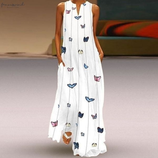 2020 sleeveless butterfly printed dress women torridity pockets boho beach maxi dress casual loose v neck dress, Black;gray
2020 sleeveless butterfly printed dress women torridity pockets boho beach maxi dress casual loose v neck dress, Black;gray