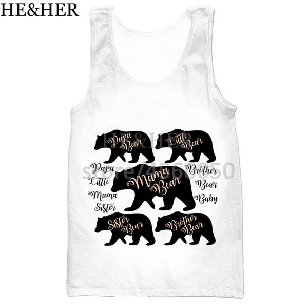 new mama bear fashion men women tank 3d printed cool workout tank halter for men women casual, White;black
new mama bear fashion men women tank 3d printed cool workout tank halter for men women casual, White;black