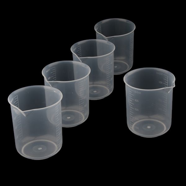 5 pieces food grade 500ml lab kitchen plastic measuring cup with pour spout, multipurpose
5 pieces food grade 500ml lab kitchen plastic measuring cup with pour spout, multipurpose