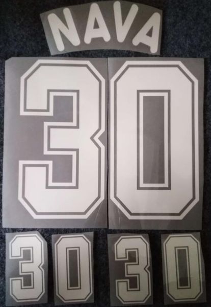 1997 1998 sampdoria white printing soccer nameset 30 nava soccer player's stamping numbers national team impressed vintage plastic stic
1997 1998 sampdoria white printing soccer nameset 30 nava soccer player's stamping numbers national team impressed vintage plastic stic