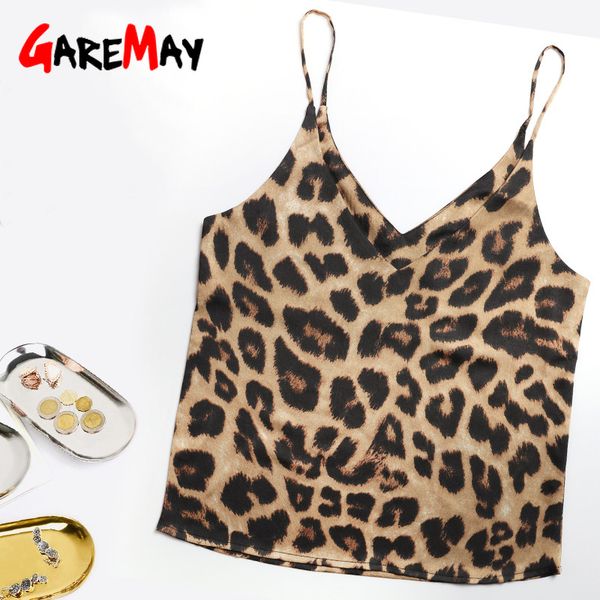 garemay women camisole leopard print casual summer streetwear strap silk camisoles for women deep v neck halter vest, White
garemay women camisole leopard print casual summer streetwear strap silk camisoles for women deep v neck halter vest, White