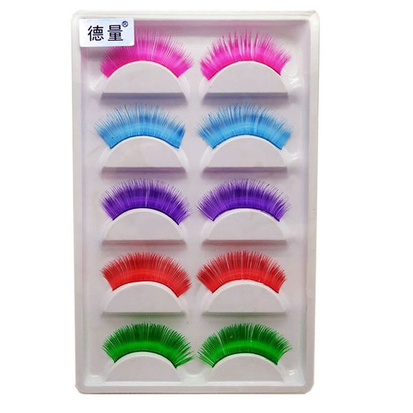 real person hair false eyelashes 5 sets of 5 colors mixed fashion new products natural long thin transparent stem soft comfortable factory w
real person hair false eyelashes 5 sets of 5 colors mixed fashion new products natural long thin transparent stem soft comfortable factory w