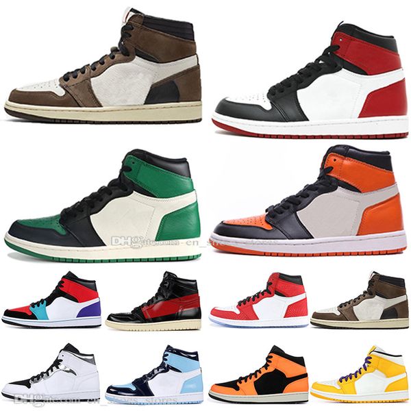 With Box 1 High OG Travis Scotts Spiderman Bred Banned Men women Basketball Shoes Homage To Home Royal Blue Boys Men Sports Designer Sneaker
With Box 1 High OG Travis Scotts Spiderman Bred Banned Men women Basketball Shoes Homage To Home Royal Blue Boys Men Sports Designer Sneaker