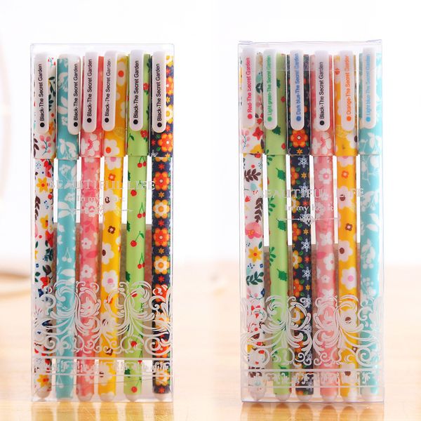 6 pcs / set color gel pen starry pattern cute kitty hero roller ball pens stationery office school supplies korea kawaii
6 pcs / set color gel pen starry pattern cute kitty hero roller ball pens stationery office school supplies korea kawaii