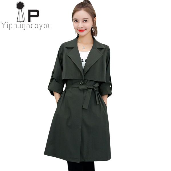 trench coat women 2019 spring autumn long sleeve big size long windbreaker women overcoat casaco feminino lapel windbreaker coat, Tan;black
trench coat women 2019 spring autumn long sleeve big size long windbreaker women overcoat casaco feminino lapel windbreaker coat, Tan;black