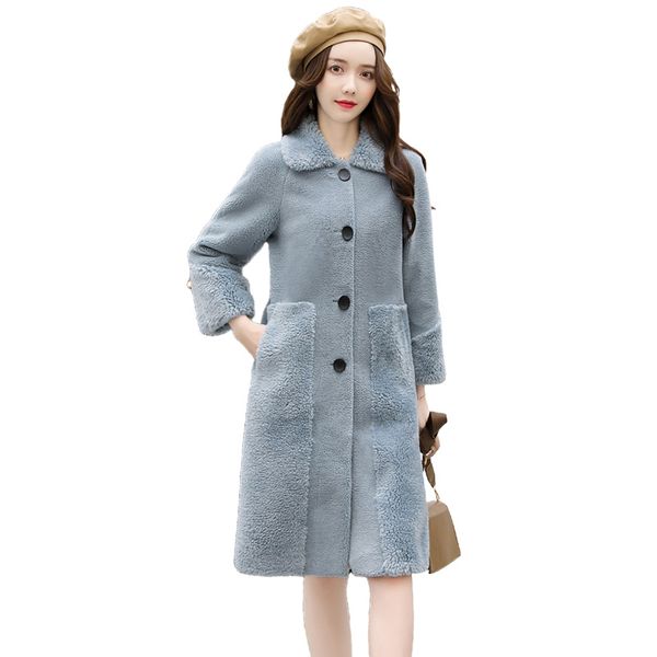 womans coats winter warm particle fleece turn down collar womens clothes fashion elegant lambswool long sleeve wool jacket women, Black
womans coats winter warm particle fleece turn down collar womens clothes fashion elegant lambswool long sleeve wool jacket women, Black