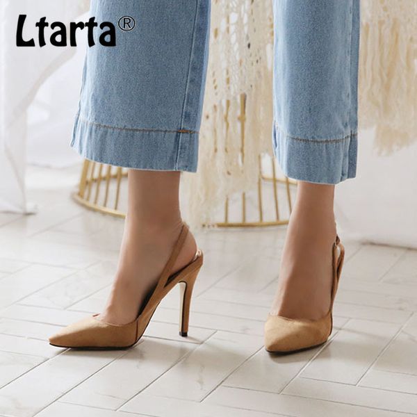 ltarta large size women ol pumps 2019 sandals female stiletto hollow with suede pointed high heels shoes gxf-3288-16, Black
ltarta large size women ol pumps 2019 sandals female stiletto hollow with suede pointed high heels shoes gxf-3288-16, Black