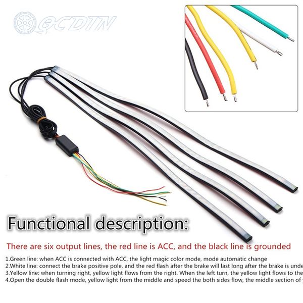 qcdin rgb 36 led 60cm 2880lm car flexible decorative lighting strip atmosphere colorful hood grilles lighting
qcdin rgb 36 led 60cm 2880lm car flexible decorative lighting strip atmosphere colorful hood grilles lighting
