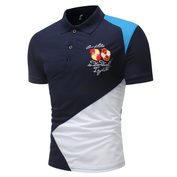 sexy2019 heat sell men's wear lolo unlined upper garment split joint embroidery design fashion short sleeve 1501 - p10, White;black
sexy2019 heat sell men's wear lolo unlined upper garment split joint embroidery design fashion short sleeve 1501 - p10, White;black