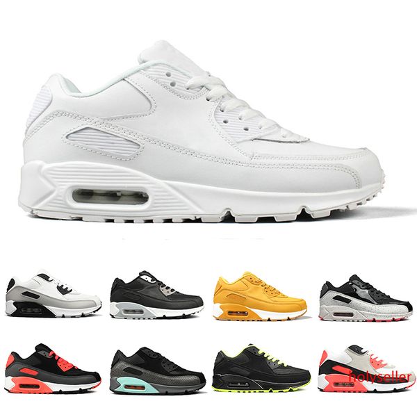 2019 black men classic 90 mens running shoes women sports trainers classic 90s cushion brand sneakers designer chaussures 36-45
2019 black men classic 90 mens running shoes women sports trainers classic 90s cushion brand sneakers designer chaussures 36-45