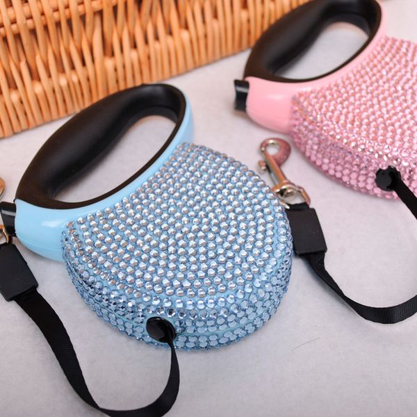 blue pink diamond-enhanced automatic telescopic pet tractor telescopic dog chain dog leash traction belt pet puppy fashion dog leash
blue pink diamond-enhanced automatic telescopic pet tractor telescopic dog chain dog leash traction belt pet puppy fashion dog leash