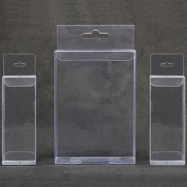 30pcs 4 size pvc box with hang hole transparent plastic retail box clear jewelry packaging boxes party crafts storage
30pcs 4 size pvc box with hang hole transparent plastic retail box clear jewelry packaging boxes party crafts storage