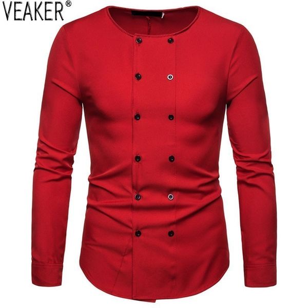 nieuwe mannen effen kleur shirt heren lange mouwen slim fit casual shirts mannelijke double breasted business shirt 2xl, White;black
nieuwe mannen effen kleur shirt heren lange mouwen slim fit casual shirts mannelijke double breasted business shirt 2xl, White;black