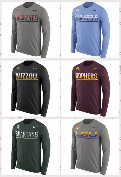 ohio state buckeyes lsu tigers michigan state spartans minnesota golden gophers missouri tigers staff sideline legend long sleeve t-shirt, Black
ohio state buckeyes lsu tigers michigan state spartans minnesota golden gophers missouri tigers staff sideline legend long sleeve t-shirt, Black