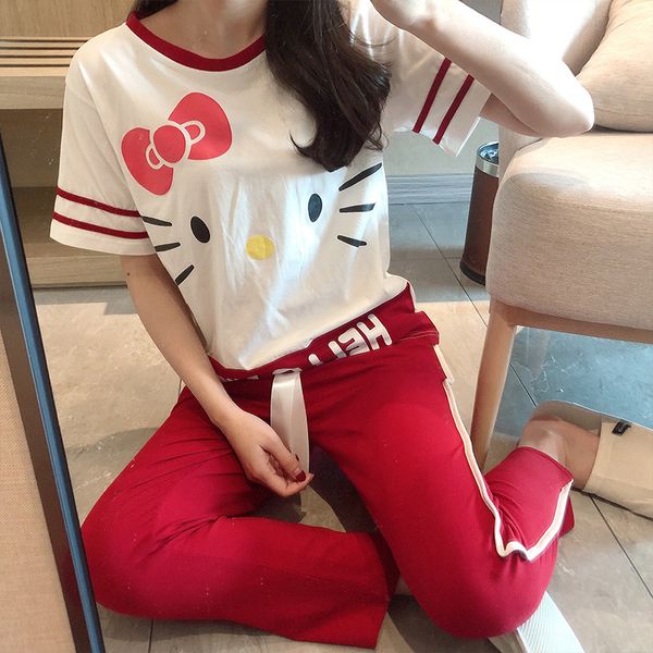 women spring summer luxury pajamas soft comfortable love heart home suit women cotton pyjama sleepwear plus size pajamas woman, Blue;gray
women spring summer luxury pajamas soft comfortable love heart home suit women cotton pyjama sleepwear plus size pajamas woman, Blue;gray